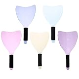 WSERE 5 Pieces Professional Hair Barber Salon Mask Shield, Plastic Hairdressing Haircut Face...