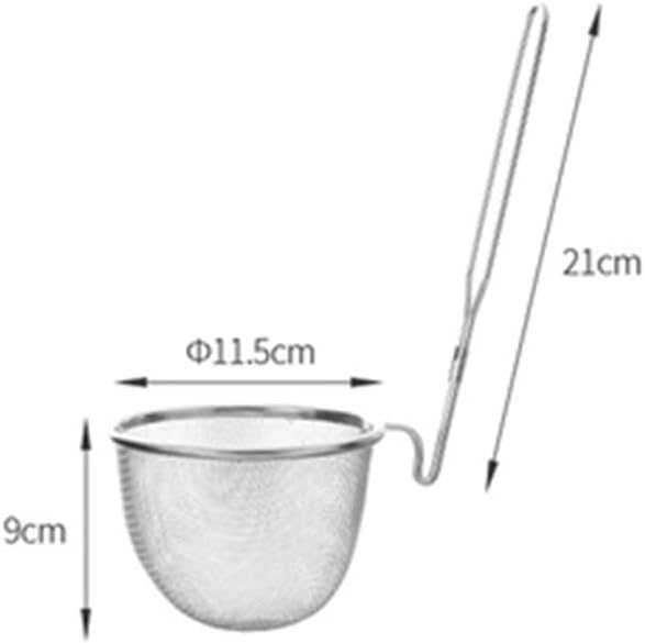 Stainless Steel French Fries Fried Filter Spoon Hot Pot Colander Strainer Oval Skimmer Food Sieve