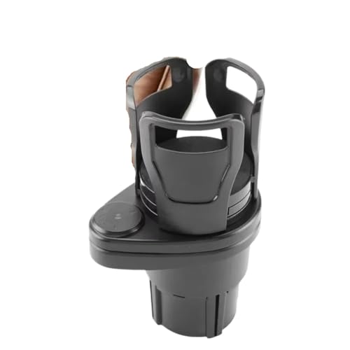 Porte-gobelet universel double support réglable voiture avec adaptateur téléphone auto