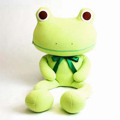Amazon.co.jp: ぬいぐるみ口がファスナーの「ビックカエル