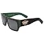 Matte Black| Rasta W/ Smoke Polarized Lens