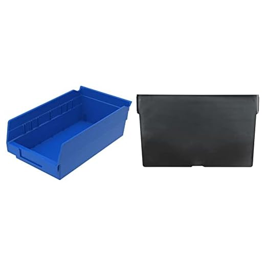 Akro-Mils Plastic Organizer Bins and Dividers (12-Pack + 24-Pack)