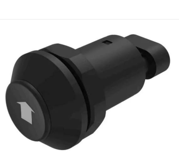 09-RS.1101.0900.M006 Magnetic/Reed Switches Series 09 Rugged Outdoor Switch Black Standard Lens momentary White DTW - 007 - "Arrow Symbol 1 NO Contact 48V 0.5A 10W-VA