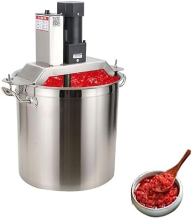 Automatic Electric Pot Stirrer Mixer, Portable 4-Blade Food Mixer with Adjustable Speed, Commercial Kitchen Stirring Tool for Effortless Cooking