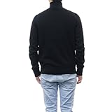 [ハイドロゲン] メンズジップアップ スウェット GCW012 / KNITWEAR WINDSTOPPER ブラック XXL [並行輸入品]