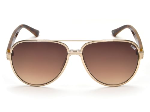 Image of IDEE Sunglasses| 100% UV Protected | Gradient | Full Rim | Pilot | Men | Large |Alloy Metal Frame | Gradient Polycarbonate Lens