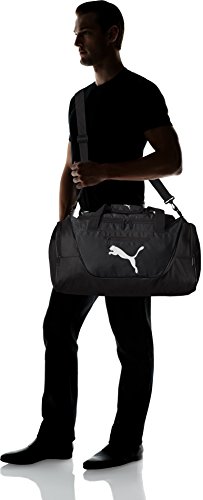 PUMA Men's Contender Duffel, Black, One Size