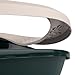 kooa - Schalentoilette für Katzen | aus 100% recyceltem Plastik | tiefer Einstieg | Löcher im Rand zum Streu-Abstreifen | Maße: 53 x 41 x 16 cm