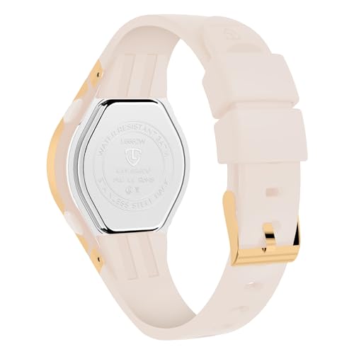 Women's Sport Digital Waterproof Watch with Silicone Strap, Alarm, Stopwatch, and LED Display - Image 2