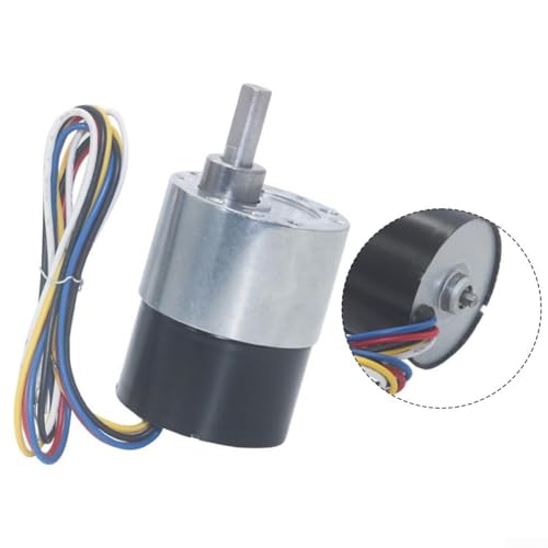 Moteur engrenage sans balais 12V JGB37-3525 métallique réversible à faible bruit - 2