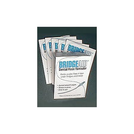 Amazon.com : BridgeAid Dental Floss Threaders - Buy 5 Packs of 50/Pack ...