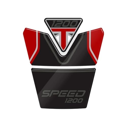 Protection autocollant réservoir haut de gamme aspect carbone pour Speed Triple 1200 RR