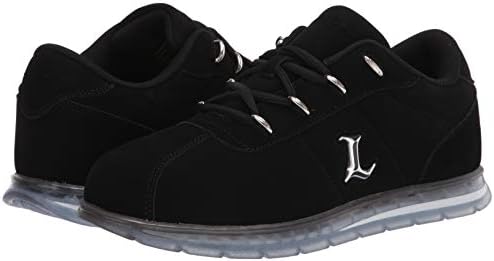 Lugz mens Zrocs Ice Classic Low Top Fashion Sneaker, Black/Clear, 12 US | Image 6