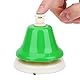 Handglocke, buntes Handglocken-Set mit 8 Noten, musikalisches Lern-Percussion-Instrument-Spielzeug, geeignet für Kinder, Geschenke, Musikunterricht, Anleitung, Spielen