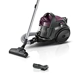 Bosch BGC05AAA1 Aspirapolvere a Traino Senza Sacco con Filtro Igienico PureAir, Design Compatto, Potente, Viola