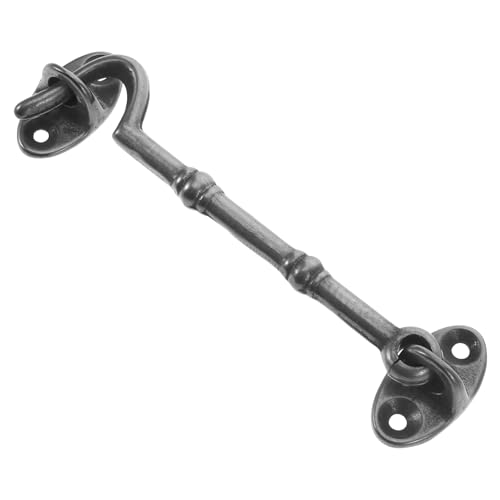 WOONEKY Sturdy Hook Latch for Windows Doors Multi Use Locking Easy Installation Elegant Home Decor Secure Stable for Indoor Use