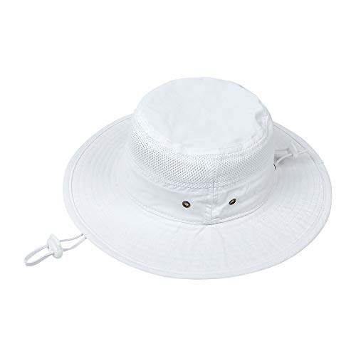Kids Mesh Sun Hat Toddler Baby Summer Wide Brim Beach Hat Hiking Hat Fishing Hat3