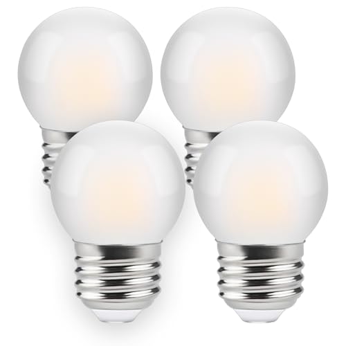 Zorykn 1.5W Low Wattage Led Bulb E26 Base 2700K Warm White 150LM 4 Pack