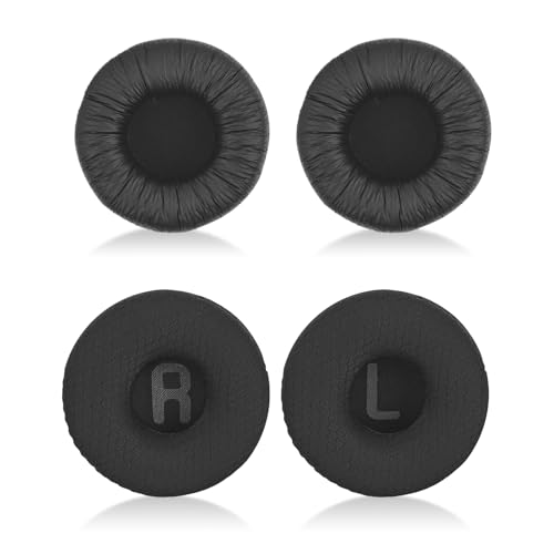 TRUEIN 4 Pack Headphone Earpads, 70mm/75mm Professional Earpads Cushions Earpads Replacement for Sony WH-CH500/CH510/CH520, ZX100 ZX330, Soft And Comfortable Sponge, Added Thickness, Painless Wearing