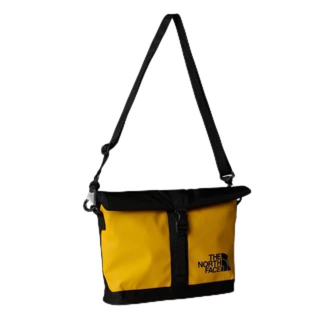 THE NORTH FACE NF0A8BK6ZU3 BASE CAMP SHOULDER BAG Gym Bag Hombre SUMMIT GOLD/TNF BLACK Tamaño OS