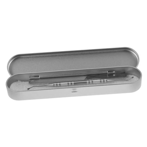 VALICLUD Stainless Steel 3-piece Manicure Set Nail Clippers Kit Ingrown Toenail French Manicure Tools Set for Women