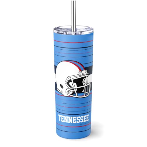 Image of Tennessee Tumbler 20oz Travel Mug Custom Name and Number Gifts