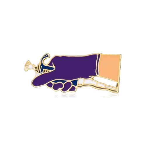 Image of Dr's gift Science Mouse Pins Brooch Lab Rat Doctor Pin Lapel Backpacks Badge Fun Biology Jewelry Gifts for Scientists Teachers Animal Researchers