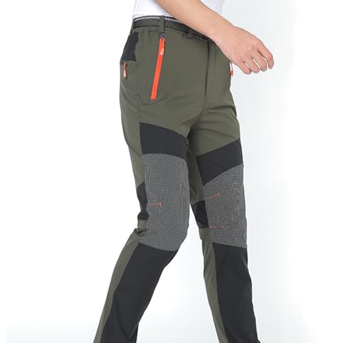 Men's Hiking Pants Quick Dry Outdoor Water Resistant Lightweight Mountain Breathable Zipper Pocket Cargo Work Pants4