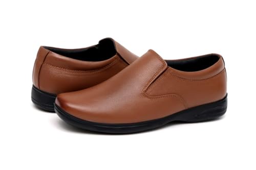 Image of ARAMISH Men's Genuine Real Leather Moccasin Formal Shoes
