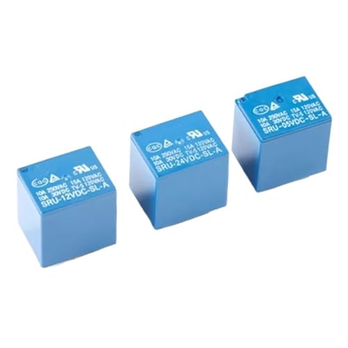 Relais de puissance SRU-12VDC-SL-A anti-surcharge 10A pour circuit PCB