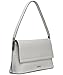 Calvin Klein Verne Flap Demi Shoulder Bag, Cherub White, One Size