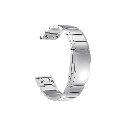 Bracelet de montre en titane 26mm 22mm Garmin Fenix 8 7 6X Pro Tactix
