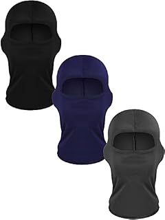 3 Pcs Kids Children Ski Mask Balaclava Full Face Thin Helmet Liner Multifunctional Windproof Kids Balaclava for Boys Girls Cycling Skiing Outdoor Sports