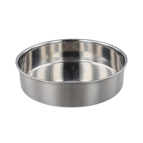 FACAIIO 201 Pour Moule à Gâteau Inox Plat Rond Four 16-34cm