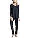 Produktbild CALIDA Damen Cosy Bamboo Zweiteiliger Schlafanzug, Blau (Midnight Blue 458), 34 (Herstellergröße:XXS)