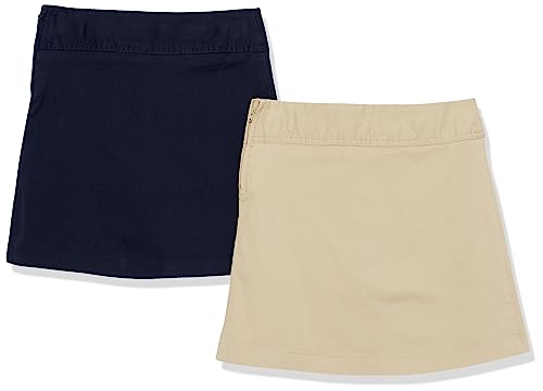 The Children'S Place 3011218 Girls Pleated Skort,Sandy/Tidal 2 Pack,6 thumb #6