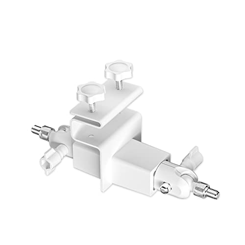 HOLACA 2-in-1 Gutter Mount Compatible with R-ing Stick Up Cam/Pro, Spotlight Cam Plus/Pro, Eufy, Arlo Security Camera, for any Camera & Solar Panel with a 1/4" Threaded, White - Image 5