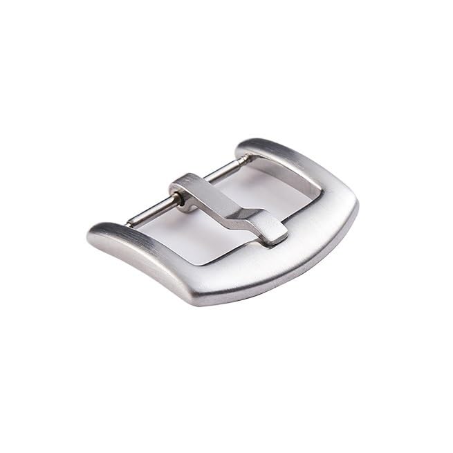 Boucle ardillon 18mm argentée pour personnaliser votre montre tous les jours