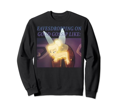 Sweatshirt Tinker Bell Peter Pan Disney avec motif rigolo pour adulte