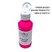 milo Fluorescent Acrylic Paint Set of 6 Colors | 4 oz Bottles | Student Neon Colors Acrylics Painting Pack | Made in the USA | Non-Toxic Art & Craft Paints for Artists, Kids, & Hobby Painters