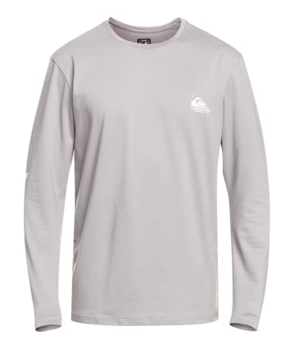Quiksilver Mens Hawaii Homegrown Ls Long Sleeve Surf Tee Rashguard Rash Guard Shirt, Sleet, Small Us #TOP13