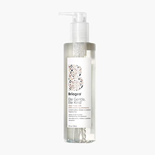Briogeo Be Gentle Be Kind Aloe + Oat Milk Ultra Soothing Shampoo, Fragrance Free, Hypoallergenic And Dermatologist-Approved, Vegan, Phalate & Paraben-Free, 8 Ounces #TOP25
