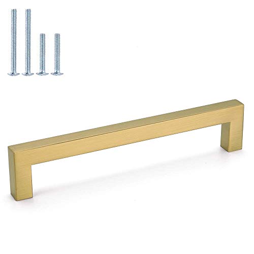 Black Friday - 80% OFF homdiy 5 Inch Brass Cabinet Handles Brushed Brass Cabinet Pulls 30 Pack - Gold Cabinet Pulls Square Gold Pulls Brass Cabinet Hardware for Cabinet, Cupboard, 5'' Hole Centers Weekly Top Sale homdiy 5 Inch Brass Cabinet Handles Brushed Brass Cabinet Pulls 30 Pack - Gold Cabinet Pulls Square Gold Pulls Brass Cabinet Hardware for Cabinet, Cupboard, 5'' Hole Centers