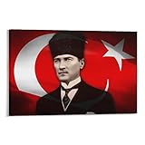 mustafa kemal ataturk foto Wir sind gut in der Herstellung von Leinwand-Postern, die Herstellung hochwertiger Poster ist unser Streben