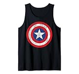 Marvel Captain America Shield Logo Tank Top