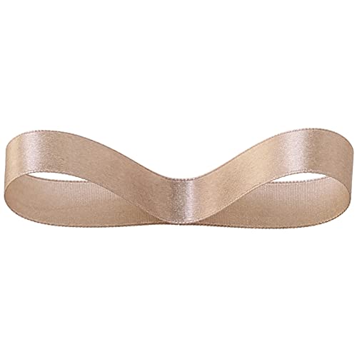 ヘッズ サテンリボン 1.6cm×20m巻 スモーキーベージュ 1巻 16mm幅 HEADS 1623R