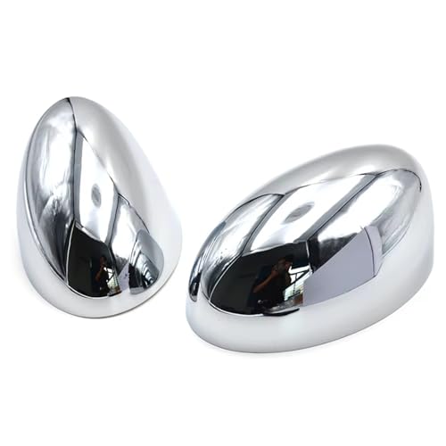 Boîtiers rétroviseur chrome Mini Cooper S One R50 R52 R53 - 2