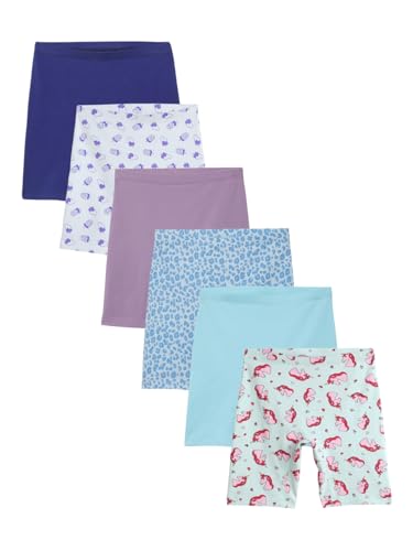 Image of mackly Girls Inner Shorts (Pack of 2) | 2-in-1 Seamless Panty Shorts with Gusset | Soft Breathable Base Layer for Dresses, Skirts