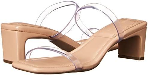 Anne Klein Women's Jayla Heeled Sandal, Natural, 10 | Image 6