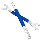DASBET 32mm & 36mm Fan Clutch Wrench Removal Tool Set, Water Pump Pulley Holder, BMW, Ford, GM, Dodge, Chevrolet, Jeep, 2 PCS Nut Water Hub, Fan Clutch Removal